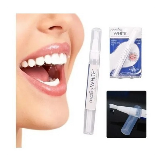 Lapiz Con Gel Blanqueador Dientes Instantaneo White Pen x 3